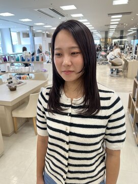 ケンジ 平塚ラスカ店(KENJE) レイヤー/レイヤーカット/レイヤースタイル/ラベンダーカラー