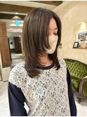 ◆ミディアムレイヤーカット/ウルフヘア/ハイレイヤーハイライト
