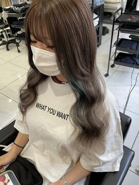 ヘアーデザイン ジェルム(Hair Design germe) プルエク ポイントメッシュ #しのだスペシャル