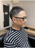 前髪ぱっつんソフトモヒカン