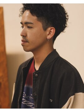 ハコ(haco.) メンズデザインマッシュパーマ