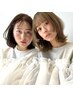 (平日限定)似合わせカット＋艶髪カラー