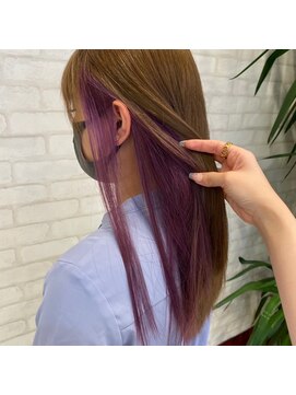 ビスイル 秋葉原店(Vis ill) 大人美人艶カラーベージュ小顔カット透明感レイヤーロング