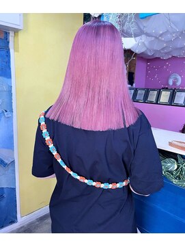 トーク 武庫之荘(TAL'KE) TAL’KE/武庫之荘/ブリーチ/ペールピンク/髪質改善/韓国ヘア_477