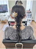 タイト編み下ろし