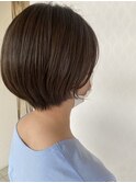 丸みショート/ショート/カット/藤枝