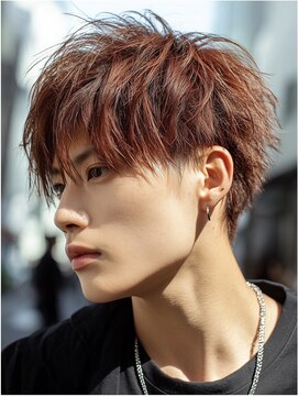 ルービック 江坂(Rubik's) ボルドーカラー×マッシュ