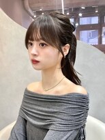 グロー オオミヤ アネックス 大宮(GLROW OMIYA ANNEX) 前髪カットお顔周りカットシースルーバング