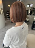 丸みボブ