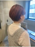 耳かけマッシュショート