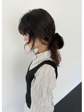 オリ(oli) ゆるっとふわっとパーマ風アレンジ