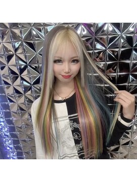 ラブスタシー 博多店(LOVESTASY) ☆インナー原色エクステ☆