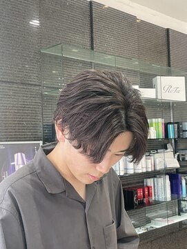 「トレンド・今っぽさ重視 」 メンズフェザーパーマ  