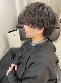 波巻きツイストスパイラル/フェザーパーマ/サーフカール