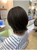 立体感を引き出すハイライト×レイヤーボブ