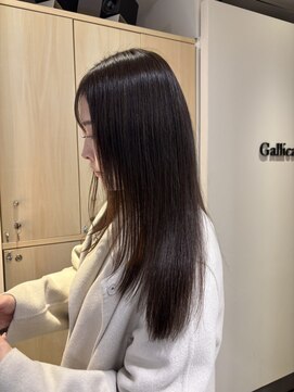 ガリカ シーム(Gallica/SEAM) <ゲスト>ツヤツヤ、縮毛矯正＆オリーブブラウン