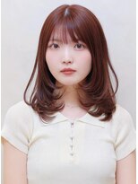 プランツヘアー 高宮店(Plants hair)&nbsp;レイヤーカット × ピンクブラウン　高宮　平尾　大橋　博多