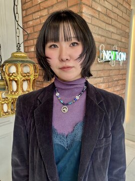 ニュートン(NEWTON) ボブ　レイヤーボブ　韓国　レイヤー　顔周り　前髪　立川