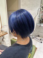 コム(com by neolive)&nbsp;色落ちも可愛いネイビーブルー＊