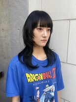 オルア 表参道(Orua)&nbsp;オリーブカラー×ハッシュカット