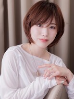 カバーヘア ブリス 北浦和(COVER HAIR bliss)&nbsp;斜めバング大人美人小顔ウルフショートレイヤーボブ20代30代Z