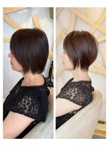 ソアンヘアー(SOAN hair) レイヤーショート スタイル