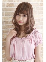 ネオリーブエクラ 上野御徒町店(Neolive eclat)&nbsp;レイヤーワンカールスタイル アースカラー