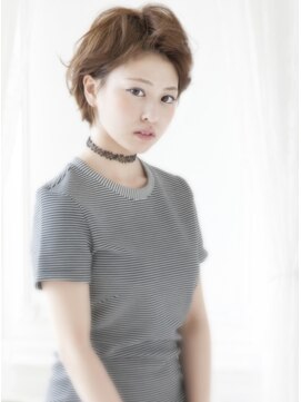 シャンプー 本店(SHAMPOO) ユニセックスなかきあげショート