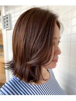 オーシャン(Ocean)&nbsp;[OCEAN Hair&Life藤原 純]大人の外ハネレイヤー☆