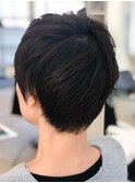 小顔マッシュショート