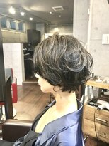 アンプリュス リアン(1+ Unplus lien)&nbsp;小顔ハイライトカラーボブルフ/亀戸/亀戸駅北口