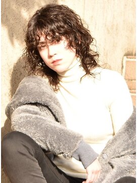 ノクターン 池袋(NOCTURNE) 暗めカラーの濡れツヤウェーブ