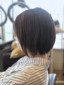 ヘアーブランドジン パルト(HAIR BRAND Jin Palt) フラットなナチュラルボブ