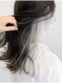 【Luccica】インナーカラー×グレー