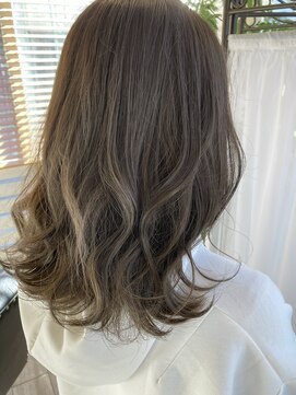 フラバー(flover) ☆flover☆【ブリーチ1回カーキアッシュ】kanna