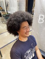 ブレイブ ヘアデザイン(BRaeVE hair design) メンズアフロスタイル