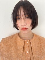 リトル 渋谷(little)&nbsp;ニュアンス前髪暗髪ボブ