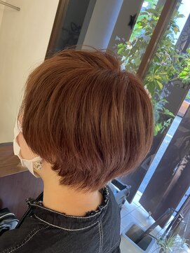 アミックス ヘアワークス 山口店(AMIX hair works) ショートヘア  カジュアルもいけます