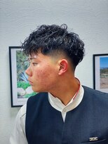 スウェル 船橋店(Swell)&nbsp;ハイライト/マッシュパーマ/束感/波巻き/メンズ