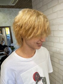 リレイス(RELACE) ブリーチX波巻パーマ