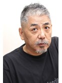 ベリーショートフェードソフトモヒカン50代60代スタイル