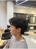 ツイストスパイラルパーマ　ツイストパーマ　メンズパーマ