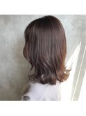 20代30代大人かわいい/グレージュカラー/ショートボブ/小顔/前髪