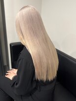 ベレーザ 渋谷(BELEZA)&nbsp;6910韓国ブロンドハイライトグラデーション艶髪ハイトーンカラー