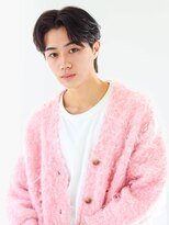 <翁長孝輔>ステイリング簡単アップバングの爽やかウルフヘア