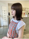 ぱつっとミディアム