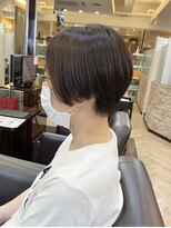 キャラ 池袋本店(CHARA)&nbsp;刈り上げない前下がりショートカット◎【池袋/ボブ/ショート】