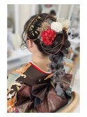 ＊ 振袖ヘアセット＊