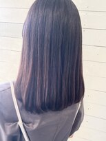 ルノン フィージュ(LUNON fieju)&nbsp;ピンクブラウン/秋カラー/髪質補修カラー