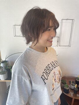 ニコ(nico) [ケアパーマ剤使用] ショートパーマスタイル